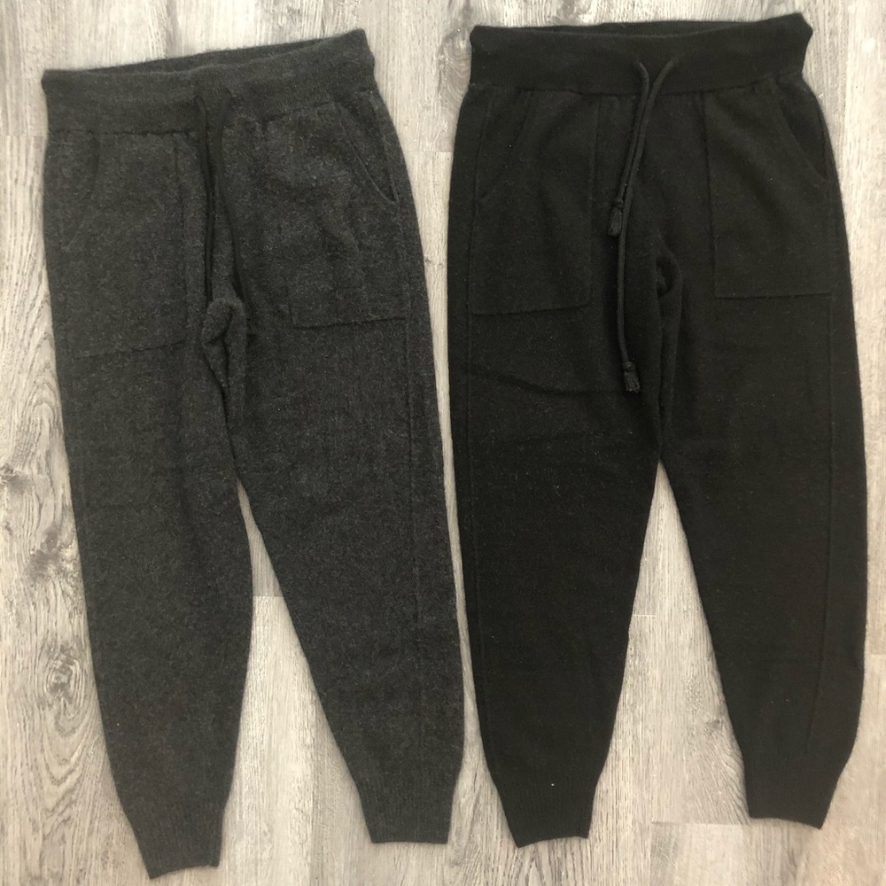Cashmere Joggers: $175 each